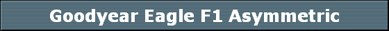 Goodyear Eagle F1 Asymmetric
