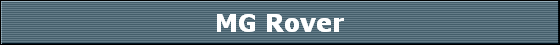 MG Rover
